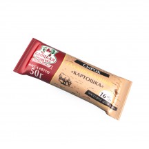 Сырок глазированный с какао, печеньем и ароматом рома и шоколада "Картошка" 16%