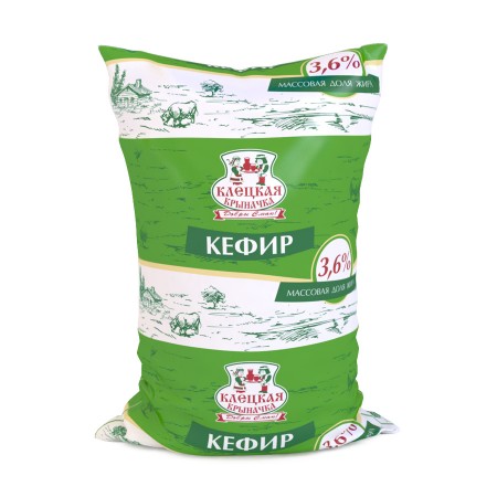 Кефир 3,6% 900 г