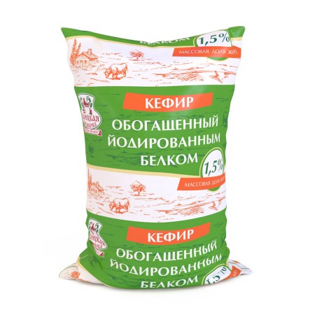 Кефир обогащенный йодированным белком 1,5% 900 г