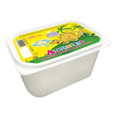 Мороженое «Лакомство» пломбир с ароматом ванили 12% 1 кг