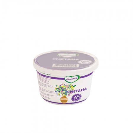 Сметана 15% 180 г