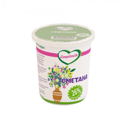 Сметана 26% 350 г
